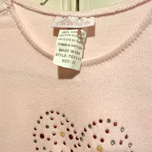 New With Tags-Cache Cache Boutique Sz 2T Pink Dress from SAKS - Picture 2 of 2